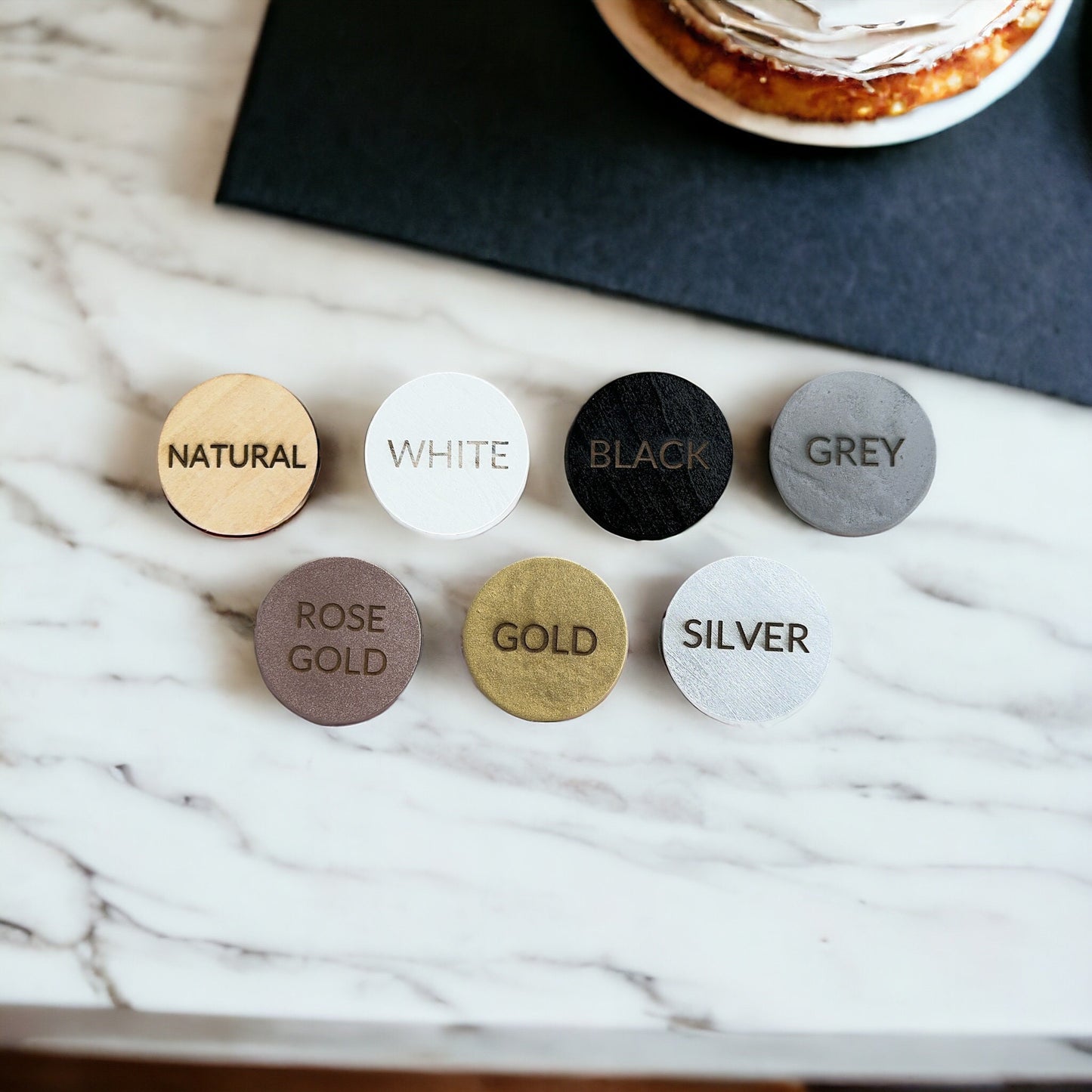 Custom Wedding Cake Topper – Personalized Last Name | Handmade Wood