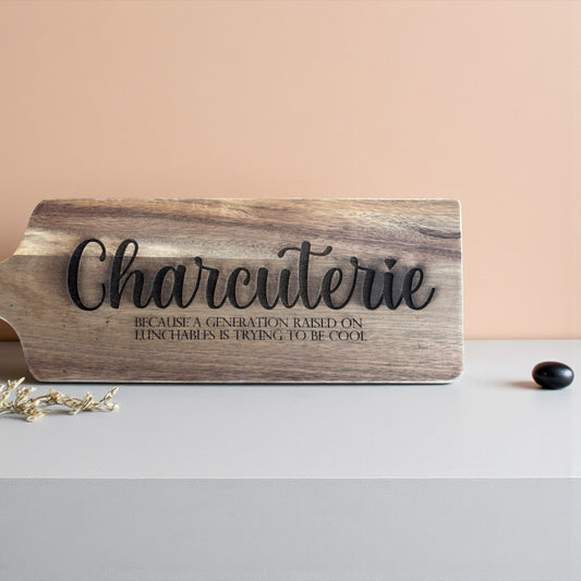 Funny Charcuterie Boards – Rustic Wooden Serving Boards